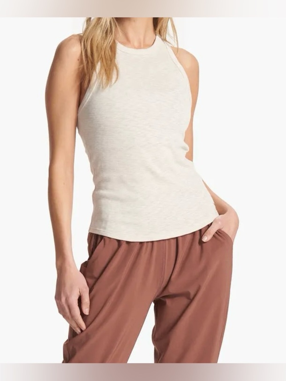 VUORI Dune High Neck Sunrise Tank Top